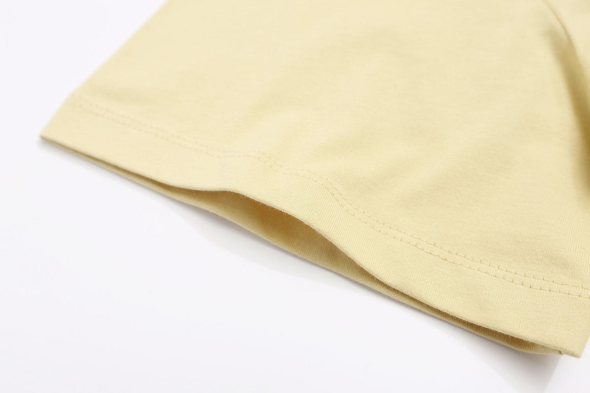 Fear of God Cream Front & Back Graphic T-Shirt